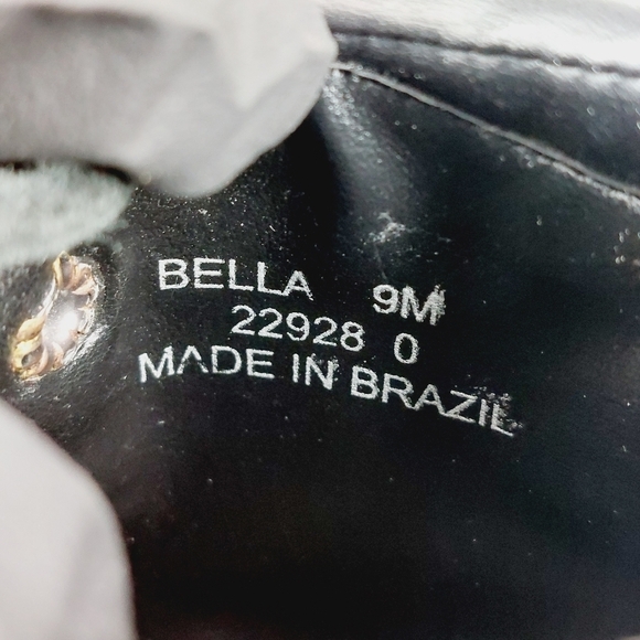 Elegant Black Lace-Up Ankle Boots - Picture 8 of 10